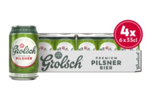 Grolsch Pilsener, Blik 24x33CL